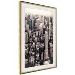 Arkiio Affisch Manhattan In Sepia [Poster] 20x30 Poster